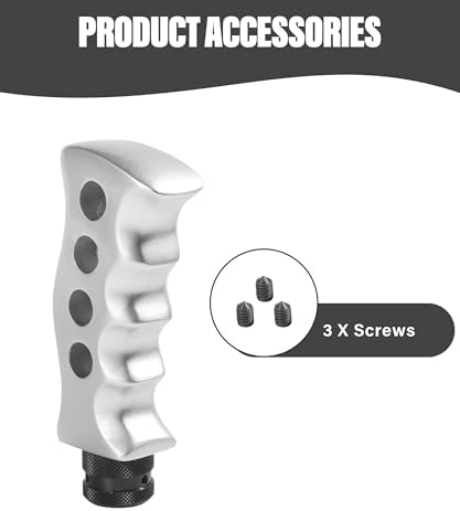 Zlirfy Car Gear Shift Knob, Automatic Shift Knob, Car Accessories, Car Grip - Image 3