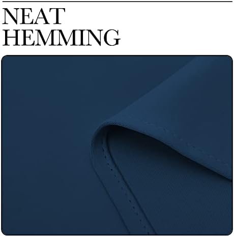 NICETOWN Blackout Curtains for Office 2 Panels 55 x 102-inch Moroccan Blue - Image 7