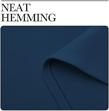 NICETOWN Blackout Curtains for Office 2 Panels 55 x 90-inch Moroccan Blue - Image 7