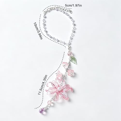 Lily of the Valley Car Charm Hanging Ornament - Image 2
