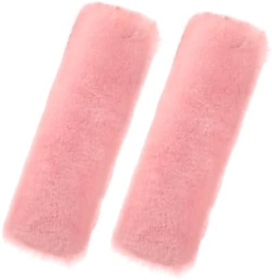 Andalus Genuine Sheepskin Car Seat Belt Cover Pad – Soft Fuzzy, Comfy Fluffy by AndalusBrand