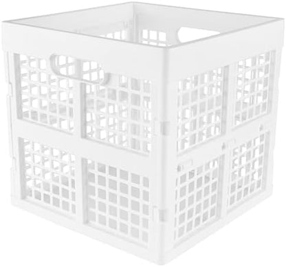 Eslite 3-Pack Collapsible Plastic Storage Crates, Foldable Crates - Image 3