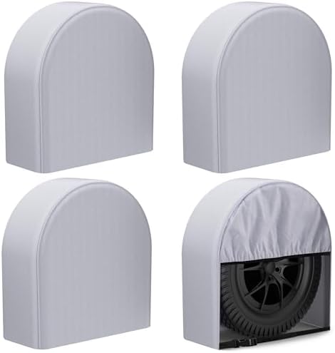 eletecpro RV Tire Covers, Fit 35-39 Inch Tire Diameters by eletecpro