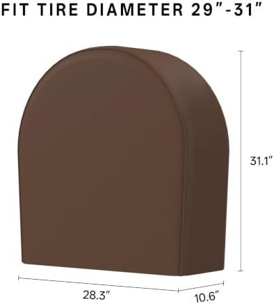 eletecpro RV Tire Covers, Fit 29-32 Inch Tire Diameters - Image 2