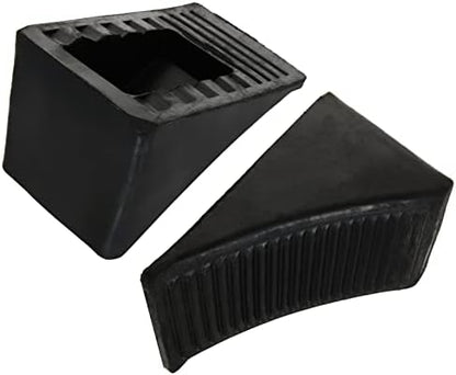 CertBuy 4 Pack Wheel Chock for Trailers, RV Wheel Chocks Heavy Duty, Trailer - Image 3