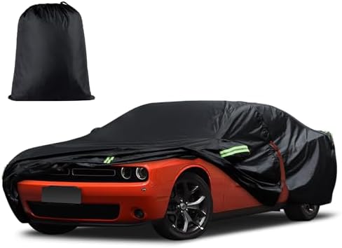 Car Cover Custom Fit for Dodge Challenger 2008-2025, Waterproof All Weather for by Migaven