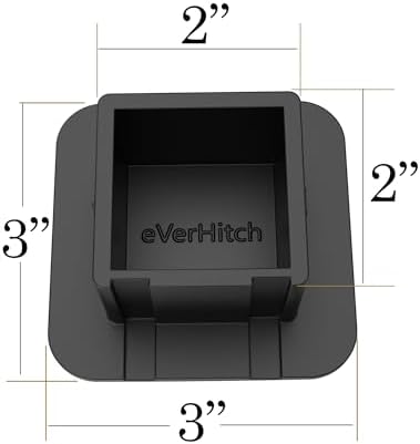 2" Black American Flag Hitch Plug Cover - Image 4