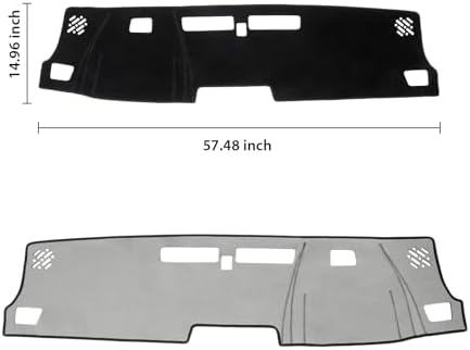 KUST Dash Cover Mat for 2023-2025 2026 Chevy Chevrolet Colorado/GMC Canyon - Image 2