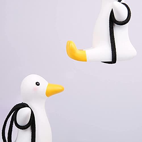 YGMONER Cute Swinging Duck Car Rear View Mirror Hanging Accessories Funny Car - Image 5