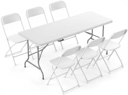 DUMOS 6 FT Folding Picnic Table by DumosLifestyle