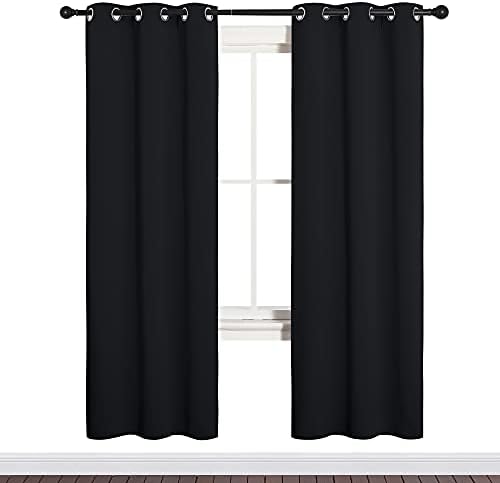 NICETOWN Black Blackout Curtains by NICETOWN