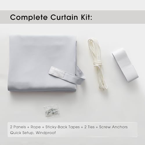 NICETOWN Rod-Free Outdoor Curtains - Image 6