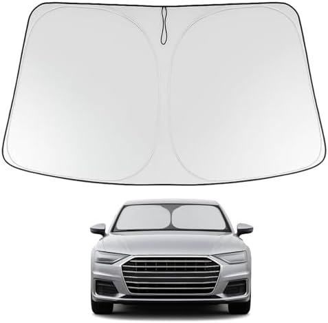 Proadsy Custom Fit 2019-2025 Audi A6 Windshield Sun Shade, Blocks Heat by Proadsy