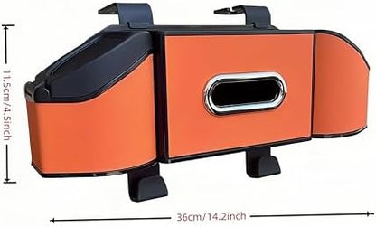2026 Upgrade 4-in-1 Car Organizer Back Seat, Leather Multifunctional Car - Image 2