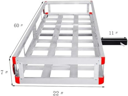 ERGOMASTER Hitch Cargo Carrier, 500lb Capacity Trailer Hitch Mount Cargo Carrier - Image 4