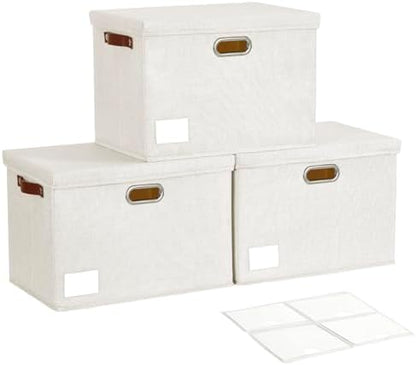 17" Large Fabric Storage Box by Roobyl