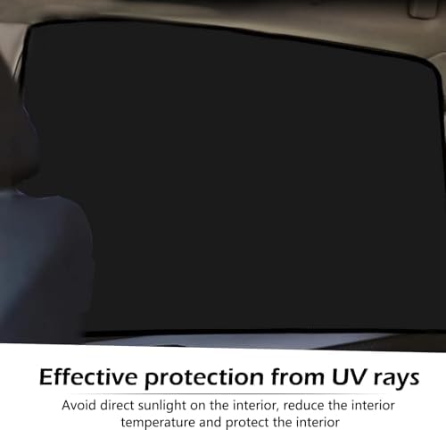 Opuwei Car Side Window Sun Shade, Universal Sun Protection Curtain - Image 4