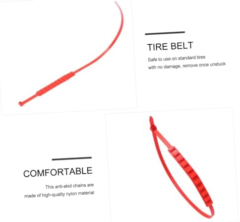 PATKAW 15pcs Car Anti-skid Snow Tire Chains Emergency Wheel Cable Ties Non-slip - Image 3