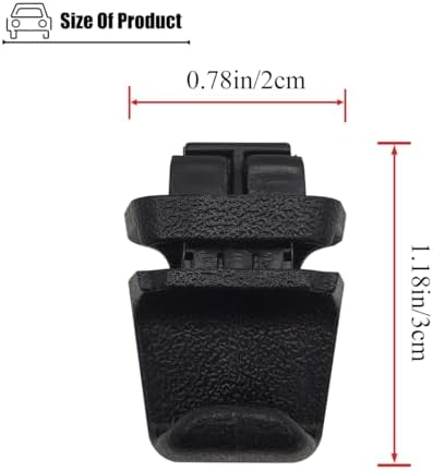 4PCS Rear Door Curtain Hooks Fit - Image 2
