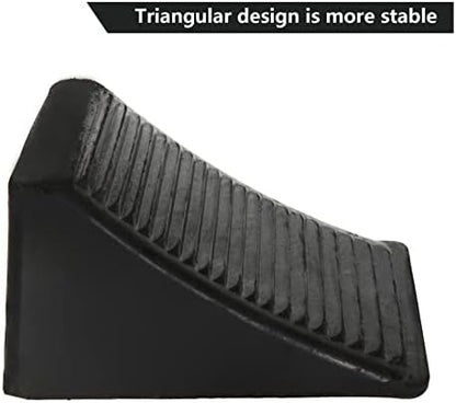 CertBuy 4 Pack Wheel Chock for Trailers, RV Wheel Chocks Heavy Duty, Trailer - Image 4