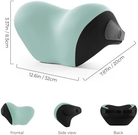 BEBAS Ergonomic Car Headrest Pillow, Memory Foam Neck Support - Image 2