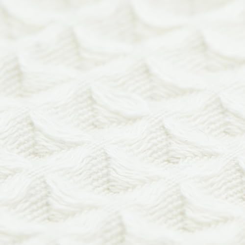 Luxury Organic Japanese Cotton Hair Drying Waffle Towel Wrap - Image 4