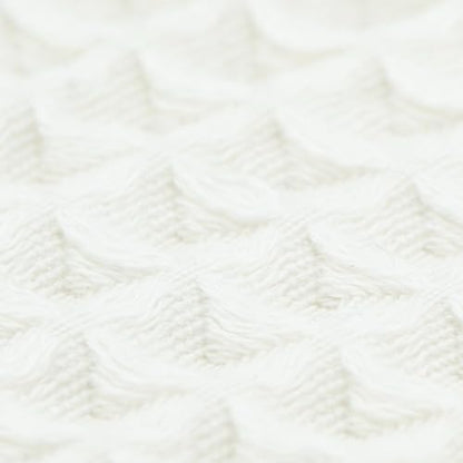 Luxury Organic Japanese Cotton Hair Drying Waffle Towel Wrap - Image 4