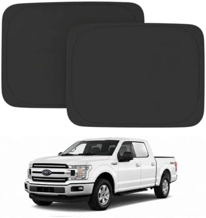 Car Rear Side Window Shades for 2015-2025 Ford F150 Rear Door Window Shade by Unknown