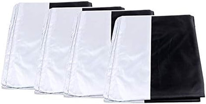 Car Black Sliver 13-19'', 17-22'' Spare Tire Tyre Wheel Cover Bag - Image 4
