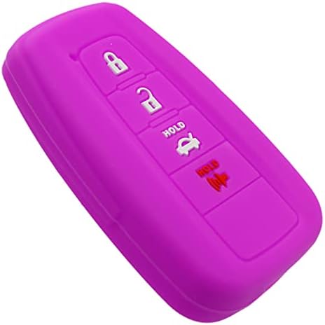 Silicone Remote Key Fob Cover for Toyota Camry 2018-2024 XLE XSE LE SE Corolla by Zorratin