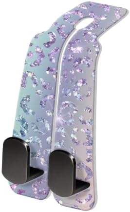 PU Leather Car Seat Hook, Storage Headrest Hanger, Cute Car Backseat Organizer by Unknown