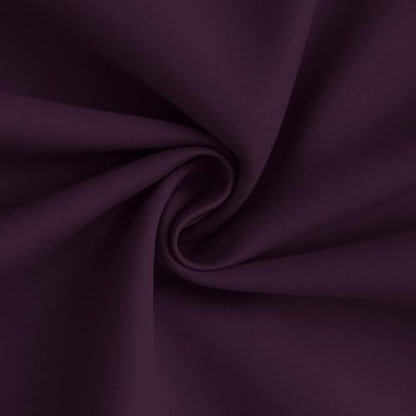 Yakamok Dark Purple 100% Blackout Curtains 84 Inches Long 50" Wide 2 Panels - Image 3