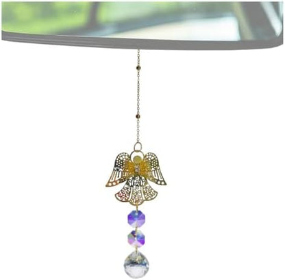 Bling Crystal Suncatchers Angel Car Rear View Mirror Charm, Rhinestones by Unknown