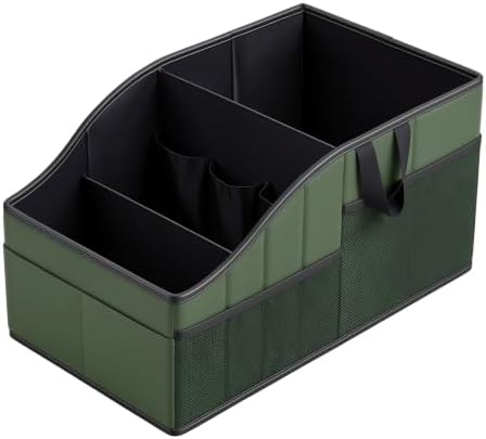 WHHMK Sturdy Leather Car Storage Support Up to 33 LB of Weight by WHHMK