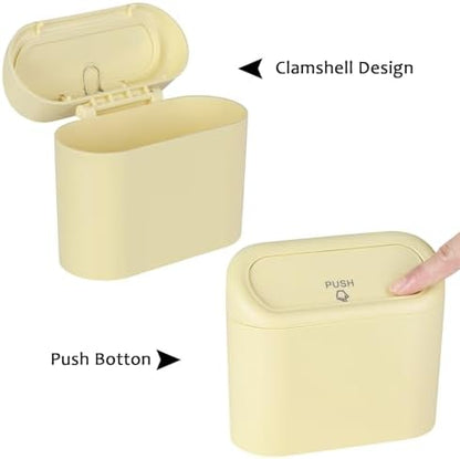 Accmor Car Trash Can, Portable Vehicle Trash Bin - Image 4