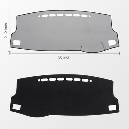 KUST Black Dash Cover for Toyota Corolla 2014-2017 2018 Left Hand Driving - Image 3