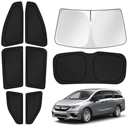 Canvcle Window Shades for 2018-2025 2026 Honda Odyssey Accessories Windshield by Canvcle