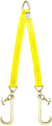 Tow Straps V Bridle, 5400LBS Recovery Bridle, Towing Strap by SENKEYFE