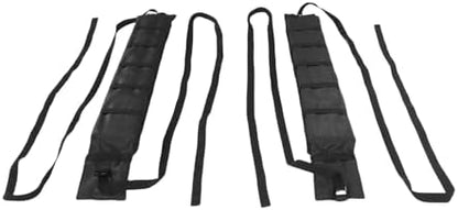 Tbest Universal Car Soft Roof Rack Pads 2pcs Anti Slip Kayak Surfboard SUVs - Image 3