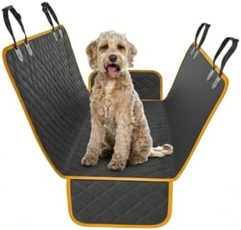 Active Pets Dog Car Seat Cover for Back Seat, Waterproof Pet Hammock Protector by ActivePets