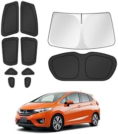 Canvcle Window Shades for 2015-2020 Honda Fit Accessories Windshield Sun Shade by Canvcle