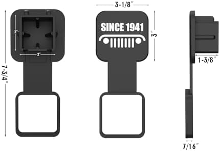 Towing Hitch Receiver Cover - Image 3