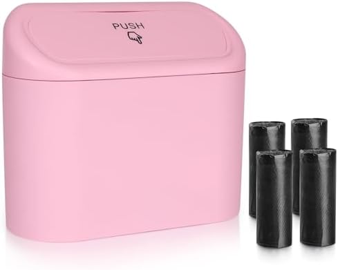 Accmor Car Trash Can with Lid, Leakproof Vehicle Garbage Organizer Holder Bin by Accmor