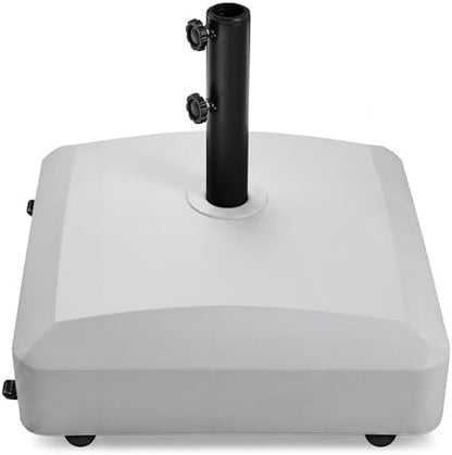 Best Choice Products 123lb Capacity Fillable Mobile Umbrella Base Heavy Duty by BestChoiceProducts
