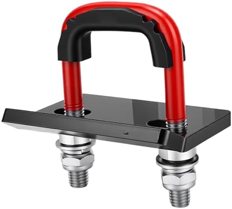 Alomejor Anti Rattle Hitch Tightener Clamp Galvanized Steel Trailer Hitch - Image 3