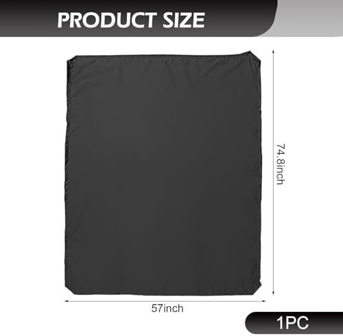 Car Roof Rack Cover, 190cmx145cm Universal Waterproof Sun Protective Silver - Image 2