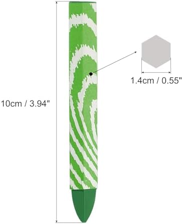 PATIKIL Lumber Marking Crayons, 6 Pack 4"x0.55" Hex Wax Tire Marker Crayons - Image 2