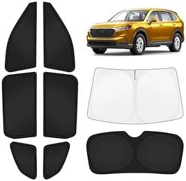 KUST Car Window Shades for Honda CR-V 2023-2025 2026 Windshield Sun Shade Side by KUST