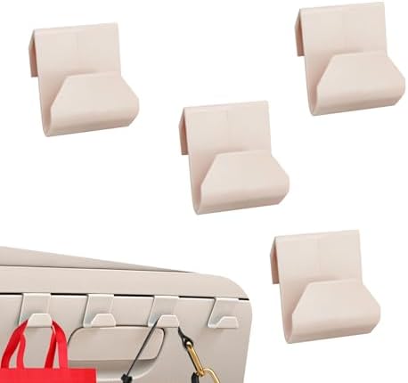 4 PCS Car Glove Box Hooks, Self-Adhesive Car Glove Box Hook Organizer, by Unknown
