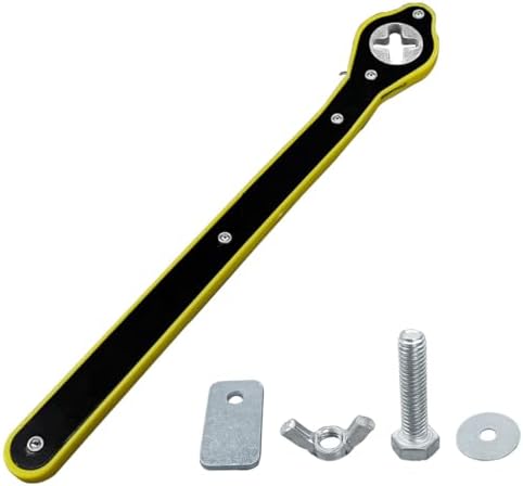 Auto Jack Ratchet Wrench, 360° Swivel Labor-Saving Jack Lug Wrench, Scissor by Unknown